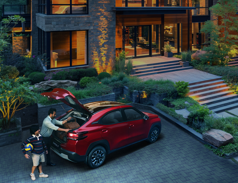 Citroen Basalt BOOT SPACE