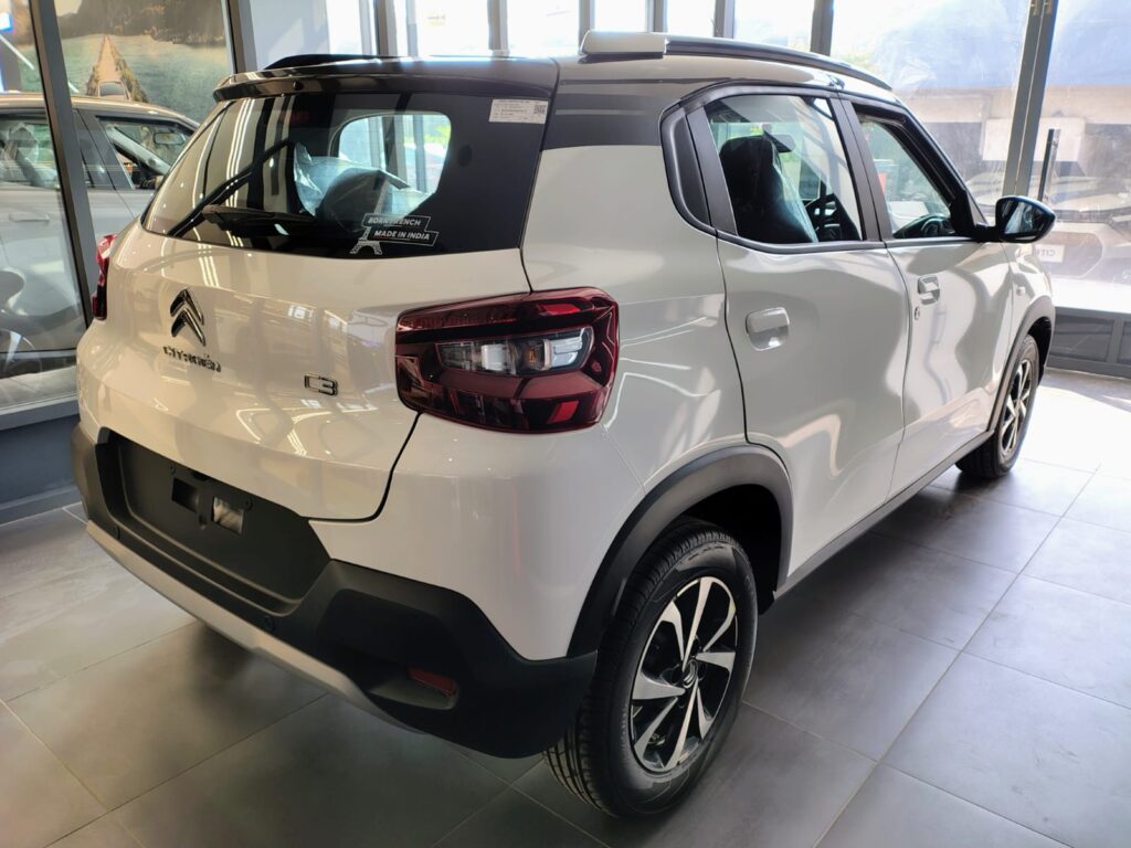 Citroën's C3_back_side_CNG Citroën's C3_back_side_CNG